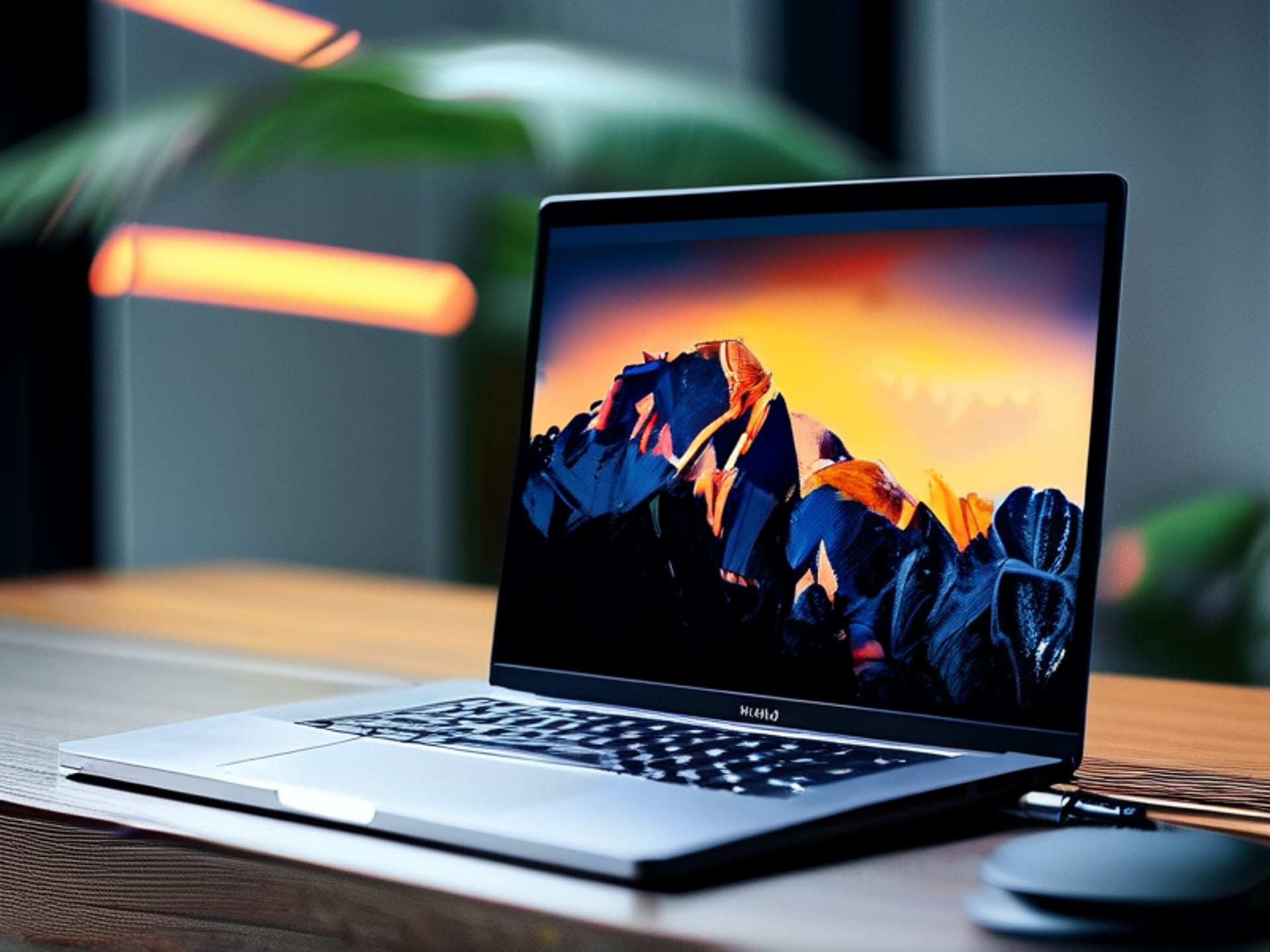 AI IMAGE PROMPT: minimalist design aesthetic, a laptop screen displaying a stunningly simple keynote/powerpoint slide: a single, powerful data visualization chart (clean lines, two-tone color scheme) on a dark background, next to one short sentence in a large, modern sans-serif font. The image is sleek, professional, and incredibly clear. Style: tech product advertisement, sharp focus, studio lighting. --ar 16:9 --v 6.0