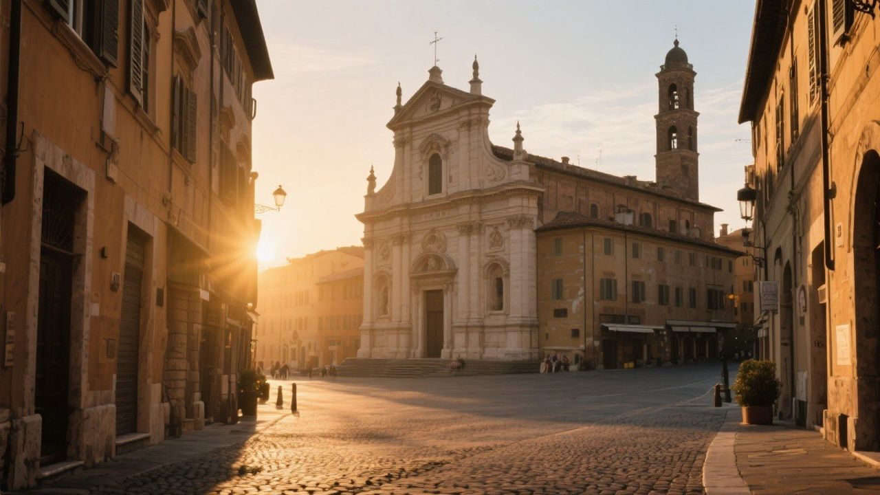 Rome to Venice classic route