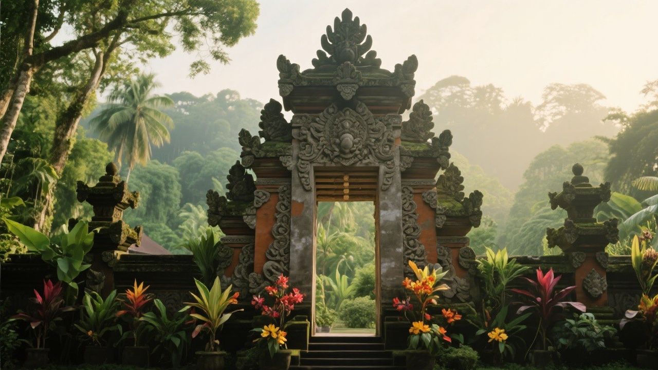traditional Balinese design elements