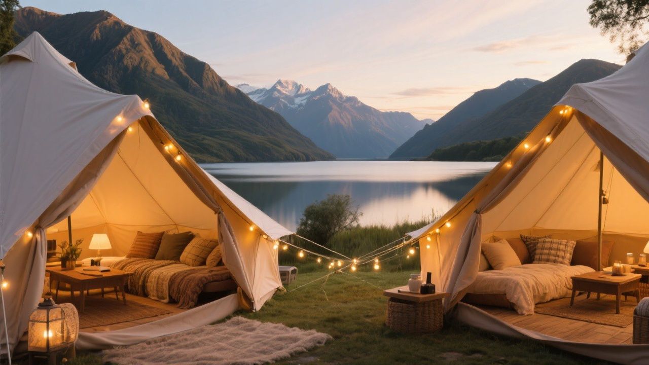 farm stay glamping