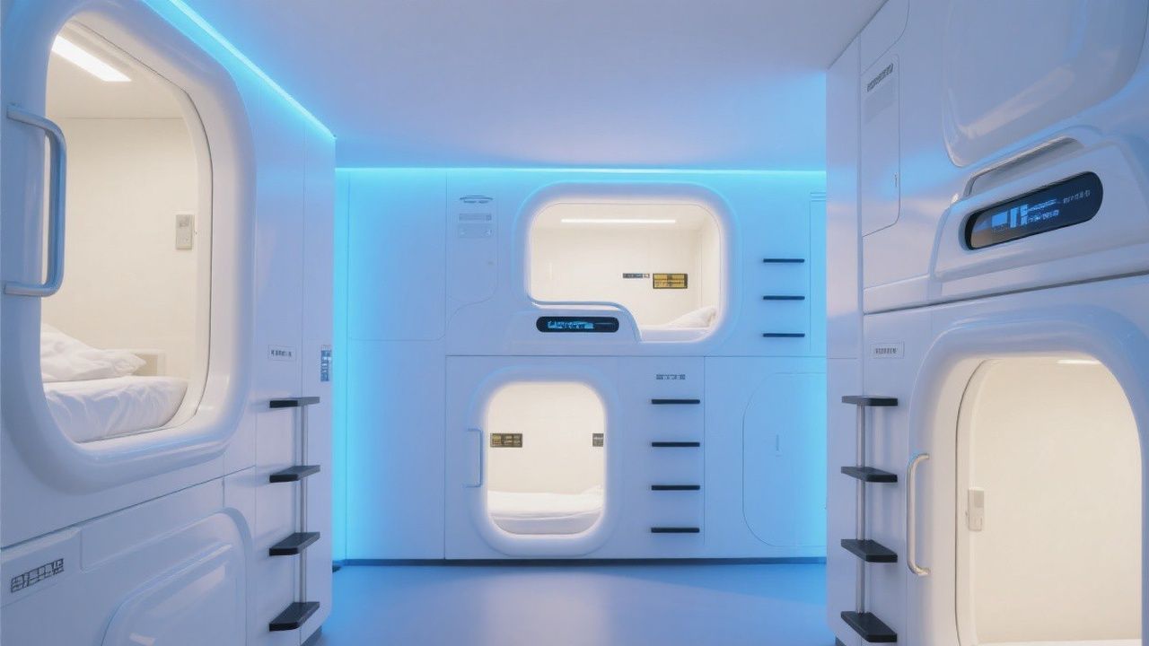 luxury capsule hotel options